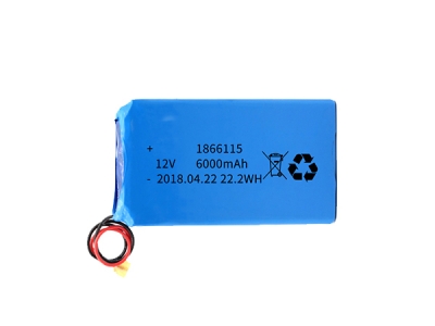 11.1V 6000mAh LiPo Rechargeable Battery 