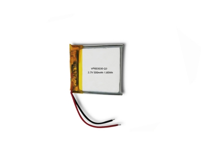 Rechargeable  3.7V 600mAh  603030 Lithium Battery