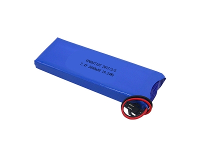 7.4V 2600mAh 6037107 2S Rechargeable Li-Polymer Battery