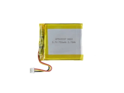 3.7V 750mAh 503337 可穿戴设备用的锂聚合物电池