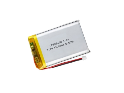 3.7V 1500mAh 803450 Rechargeable Lipo Battery With Protection Board