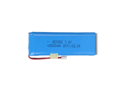 7.4V 2500mAh 852982 LiPo Battery