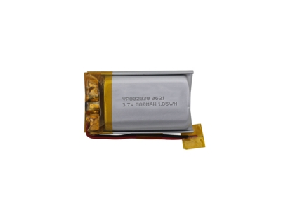 3.7V 500mAh 902030 Li-Polymer Battery