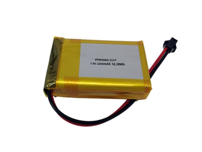7.4V 2200mAh 904060 Lithium Polymer Battery Pack
