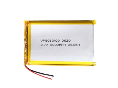 3.7V 8000mAh 9060100 LiPo Battery