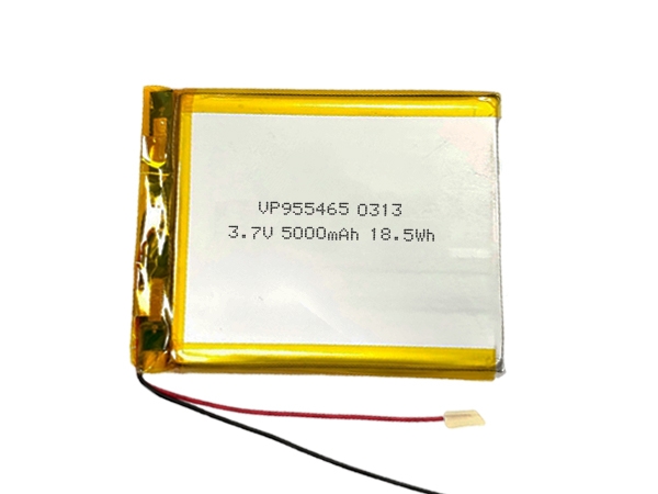 955465 3.7V 5000mAh 18.5Wh 锂聚合物电池