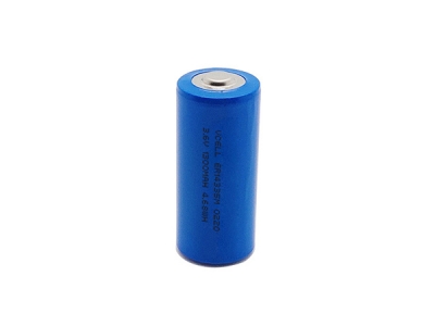 3.6V 1300mAh ER14335M Li-SOCL2 Battery