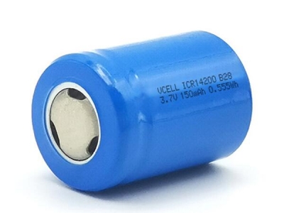 3.7V 150mAh ICR14200 Rechargeable Li-Ion Battery