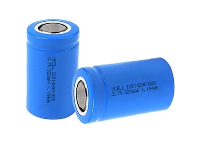  3.7V 320mAh ICR14280 Li-Ion Battery 