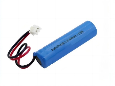3.2V 600mAh IFR14500 Rechargeable Lifepo4 Battery