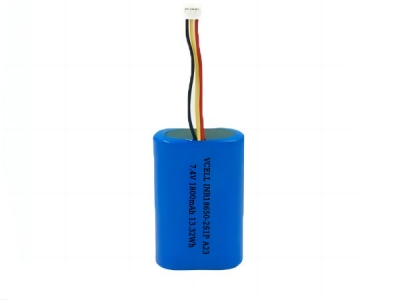 7.4V 1800mAh 18650 Rechargeable Li-Ion Battery