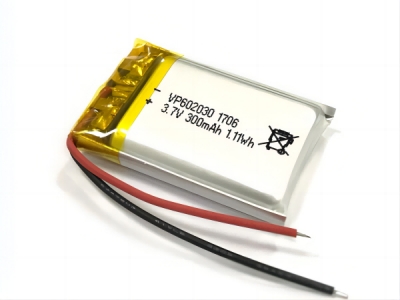 VCELL 3.7V 300mAh 602030 Rechargeable LiPo Battery