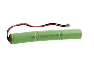 3.6V AAA700mAh Rechargeable NiMH Battery For Exit Sign Light